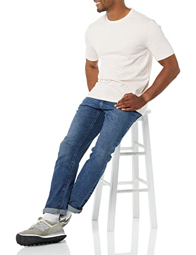 Image of Amazon Essentials Men's Short-Sleeve Crewneck T-Shirt, Pack of 2