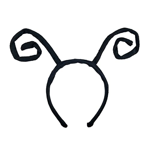 Butterfly Antenna Headband, Bugs Headband, Halloween Headband, Funny Butterfly Headband, Black