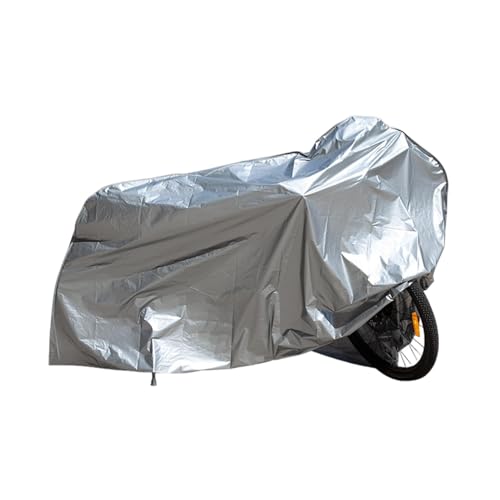 Cubierta de ciclo de película de polietileno, protección solar y lluvia, impermeable, antipolvo para motocicletas, apto para bicicleta de carretera, ciclo, ciclo electrónico