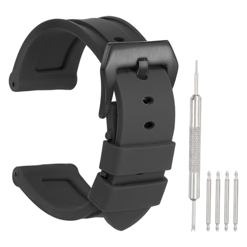 Bracelet de montre en silicone anti-irritation HARFINGTON étanche H