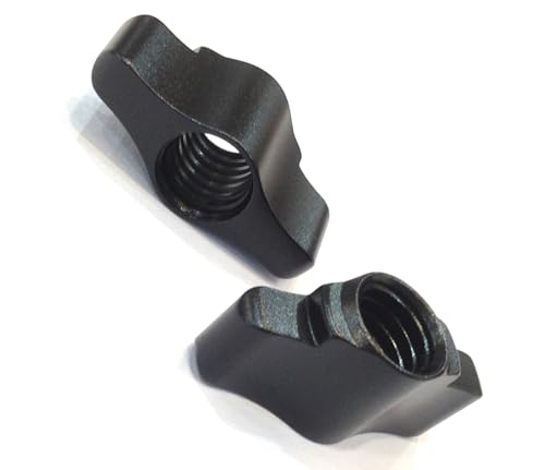 2x T-shaped Straight Line 3/8 Aluminum Alloy Video Camera Tripod Handle Screws Large Flat Head Knob Screw Twisted Nut Photographic Equipment Lamp Light Flash Digital Film Parts Accessories