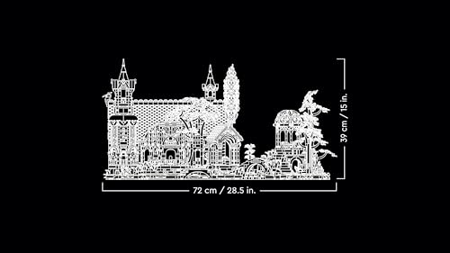 10316 Icons Il Signore degli Anelli: Gran Burrone, Costruisci ed Esponi la Valle della Terra di Mezzo, Grande Set Immersivo per Adulti, 15 Minifigure come Frodo e Bilbo Baggins (Esclusiva Amazon) - Lego - Immagine 8