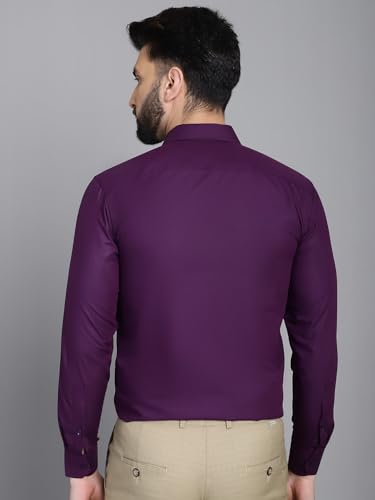 Image of Indian Needle Men's Solid Regular Fit Shirt