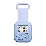 Timer, orologio con conto alla rovescia magnetico - Timer tascabile esterno Portachiavi, cucina classe palestra doccia yoga cottura studenti insegnanti