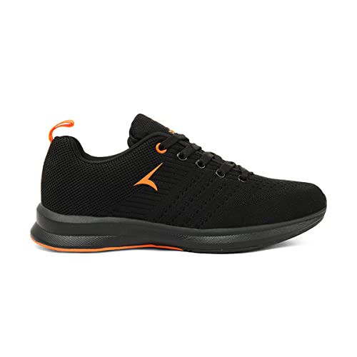 Image of TRACER Men's Running Shoes Stylish & Comfortable EVA with Rubber Sole, Lightweight Knitted Upper, Breathable Design, Secure Fit for Running, Training & Walking, Size 6 to 11UK