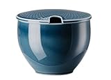  Rosenthal Selection - Junto - Ocean Blue/Blau - Zuckerdose im Geschenkkarton - Porzellan - 0,28 l
