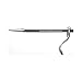 VBW Profi 87245005 Concrete and Plaster Hooks, Galvanised, Fixed Hooks, 150 mm x 85 mm 150 mm