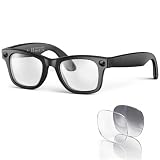 BooaBei 2026 AI Smart Glasses with Camera,Blue Light Lens+Photochromic Lens