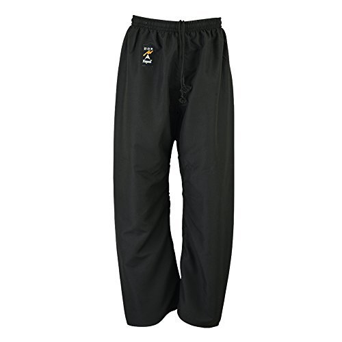 Playwell Martial Arts Black Super Light Weight Microfibre Trouser (5/180cm)