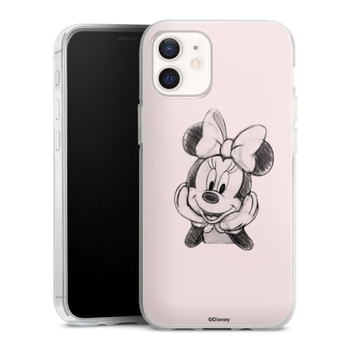 Coque iPhone 12 Minnie Mouse Disney en silicone souple