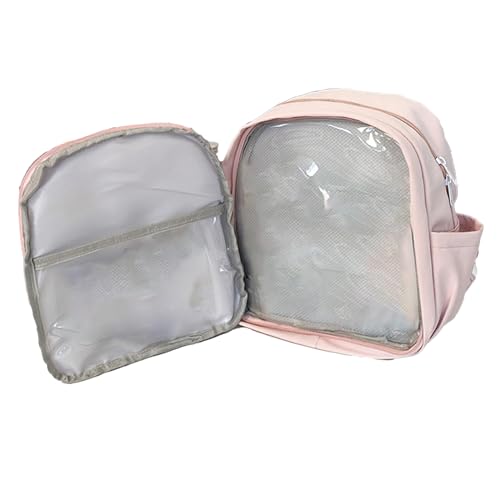Sac à dos d'école fonctionnel avec épingle décorative et grand volume