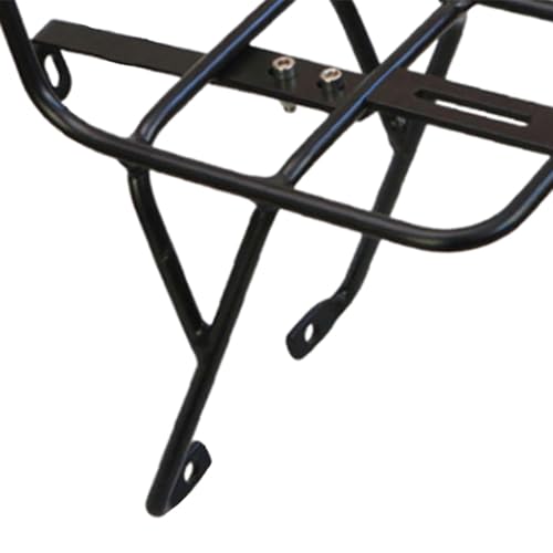 LOVIVER Fahrrad-Frontträger, Gepäckablage, Gepäckträger, Metall-Gepäckträger, Kofferraum-Halter für Picknick, Fernradfahren, Faltrad, V-Typ-Bremse