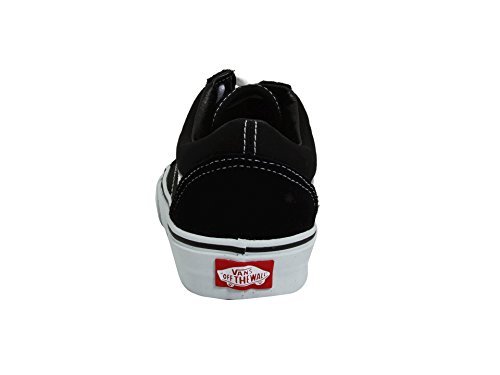 Vans Vans Unisex Old Skool Skate Shoe Men, Black/White 13