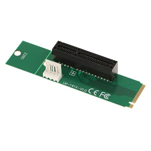 Tarjeta adaptadora M.2 a PCIe 4x con cable de alimentación para PC 5
