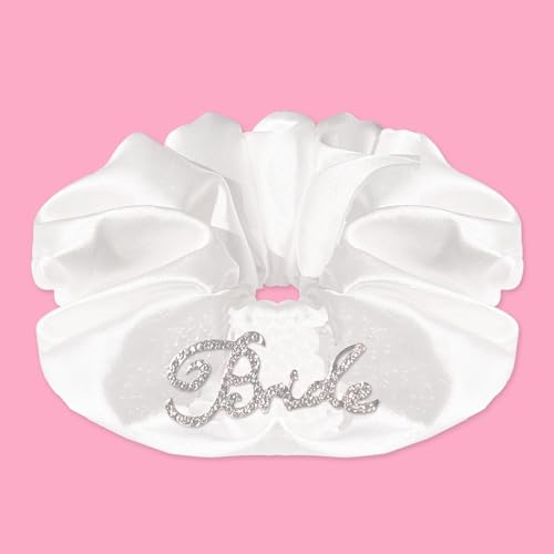 HokiiS Bride Rhinestone Scrunchie Bachelorette Party Decorations Bride to Be