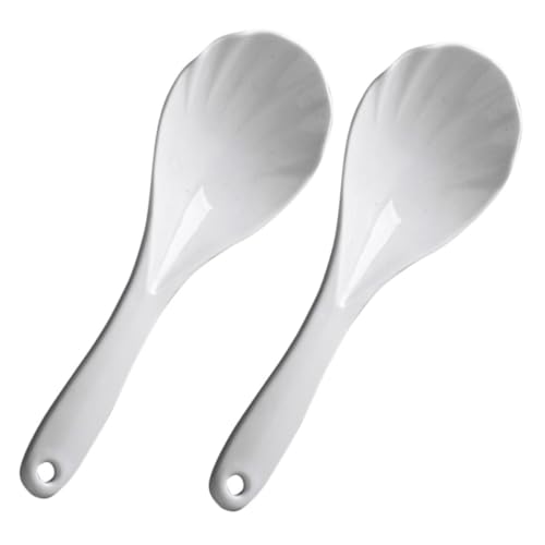 HYTROVE 2個耐熱再利用可能な 製 ご飯しゃもじ 電気炊飯器対応 ご飯すくい