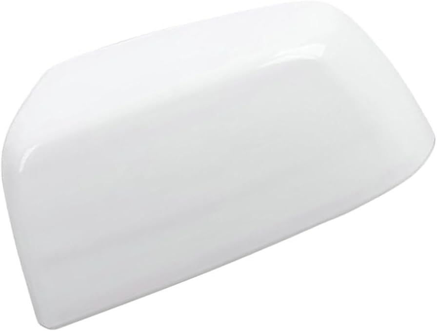 Left Drive Side car Rearview Mirror Cover Cap Compatible with 2015-2021 CANYON CHEVROLET CHEVY COLORADO PICKUP TRUCK,Compatible with 2015-2021 GMC CANYON PICKUP TRUCK (White)
