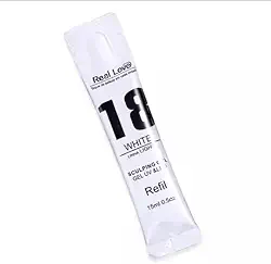 Gel Alongamento de Unha 18 White uv/led Refil Real Love 15g