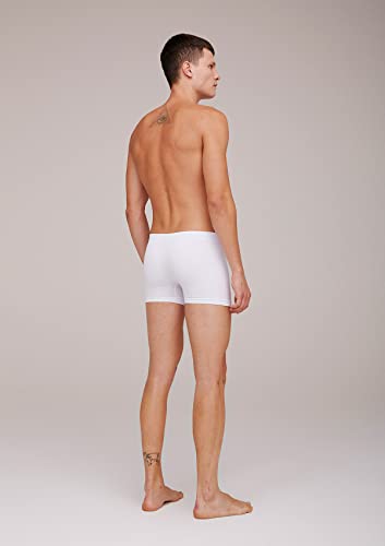 Cueca Boxer Sem Costura Branco P