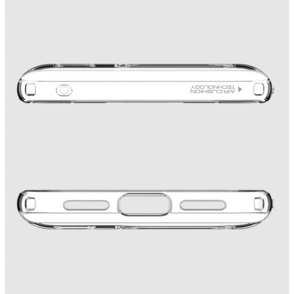 Image of Spigen Liquid Crystal Back Cover Case for Pixel 8, Clear Transparent, Flexible Protection - TPU | Crystal Clear