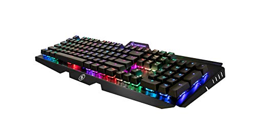 Iogear Hver Pro X Rgb Optical-Mechanical Keyboard Gkb730-Bn Pc Gaming Rgb Lighting Keyboard, Brown Switches, 25X Faster, Waterproof 104-Key Pc Keyboard #TOP2