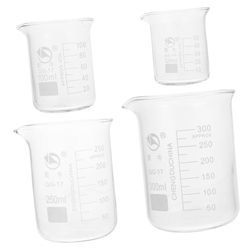 Béchers Verre Gradués à Mesure Précise pour Chimie - 2