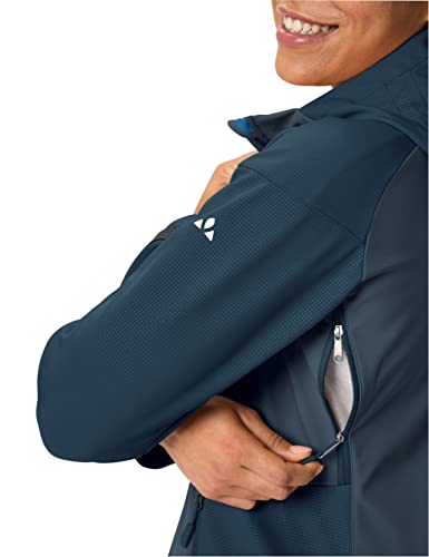 VAUDE Damen Jacke Women's All Year Elope Softshell Jacket dark sea 36 – Ansicht 5