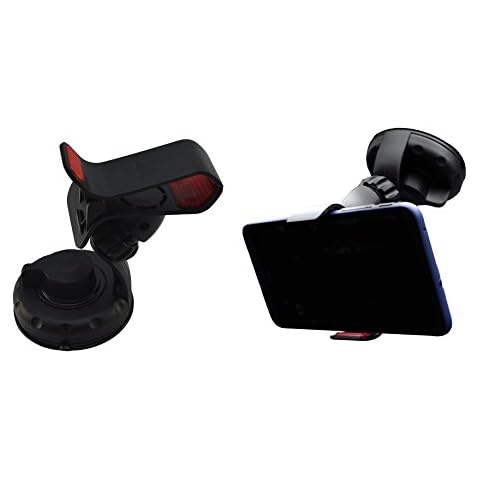 Lilware CG00156 Claws Universal Car Holder for Smartphone/GPS - Black/Red Cover