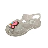 Ctreela Jelly Sandals for Girls Closed Toe Princess...