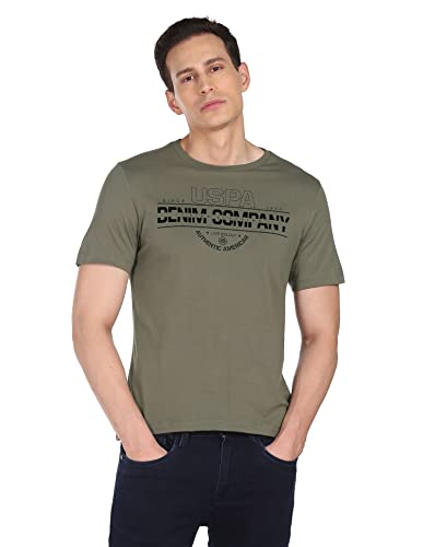 Image of U.S. Polo ASSN. Men's Cotton Regular Fit T-Shirt