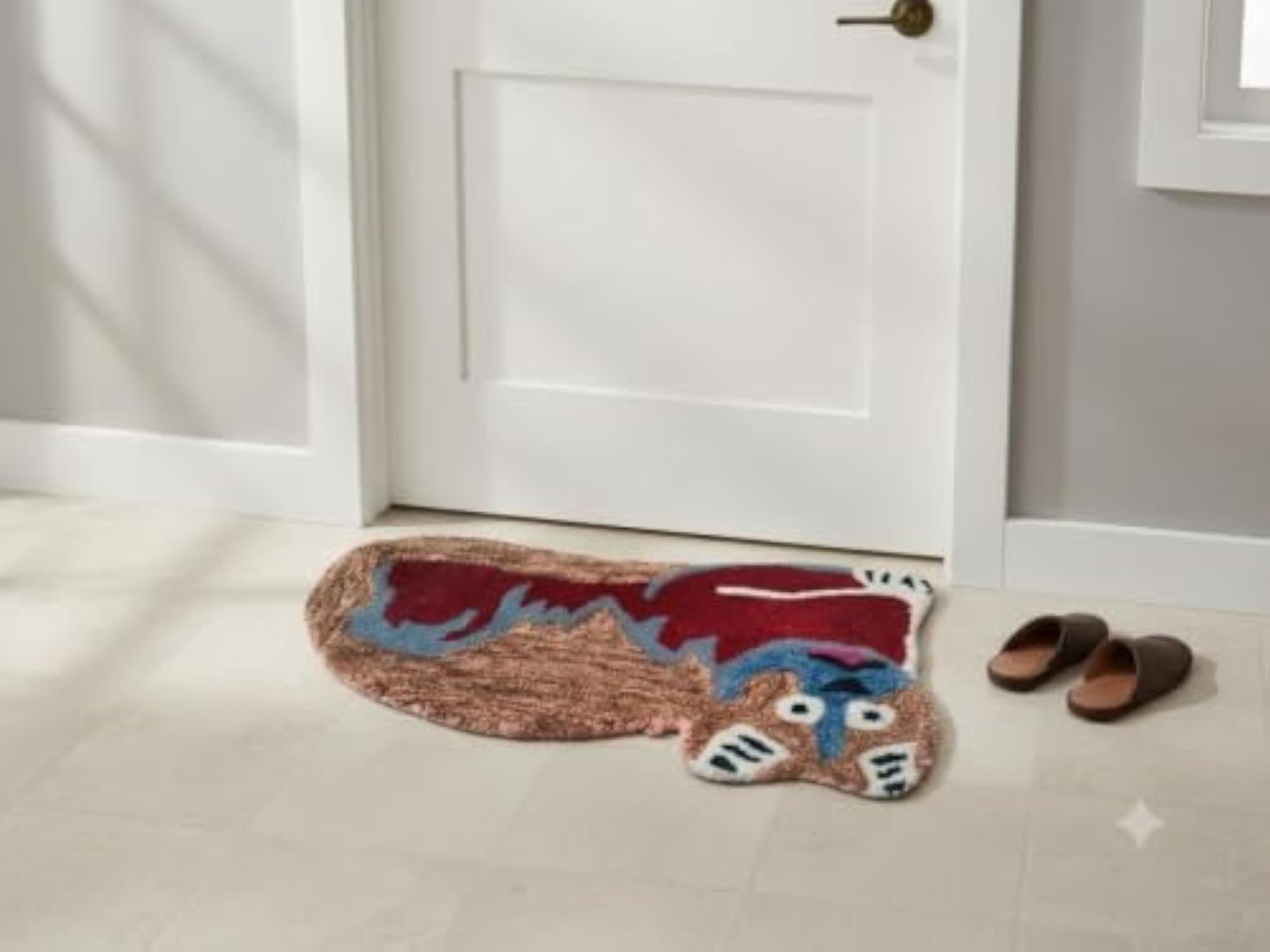 Handcrafted Woolen Heavy Duty Bath Rug