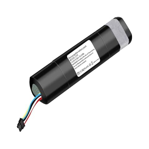 Moccdor 6500mAh Replacement Battery for Neato Robotics,Compatible with D8 D9 D10 Robotics,Black. Cover