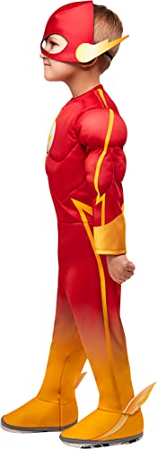 DC League of Super Pets: The Flash Costume for Toddlers by Rubies, Boy's 4T