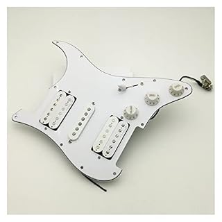 Guitar Humbucker Pickup Hsh Style Appliquer sur Stratocas PickGuard Convient À Gibson Pickguard Guitare chargé - Les Beatles, Paul McCartney, John Lennon, RIngo Starr, George Harrison Guitar Humbucker Pickup Hsh Style Appliquer sur Stratocas PickGuard Convient À Gibson Pickguard Guitare chargé – Image 3