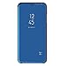 Produktbild coque Clear View Standgehäuse mit Spiegeln Flip Case für Huawe P30 Lite(Himmelblau)