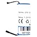 Produktbild Akku-King Akku 42 x 17mm ersetzt Oral-B 3731, 3738, 3762, HR-3U - NI-MH 2500mAh 1.2V - für Triumph 4000, 5000, 9000, 9500, 9900, Professional 8000