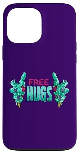 Free Hugs �]���r �� �s�C�� �]���r �E�H�[�N �n���E�B�� �y���� �X�}�z�P�[�X iPhone 13 Pro Max �p