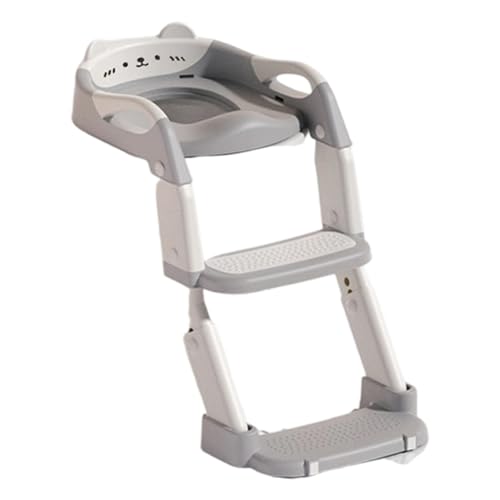 Höhenverstellbarer Töpfchen Trainingssitz Für Kinder Mit 5-Stufen Einstellung Und Ergonomischer Faltbarer Struktur. 3 Funktionen Faltbarer Kinder Toilettensitz