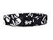 Hair Ties For Men | World-Famous Hair Ties For Guys | No-Break, No-Rip, No-Crease Bracelet Hair Bands | 4 Pcs Soft Elastic | 100 lb Strength (The Jolly Roger)