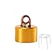 Gexdes Mini Backpacking Stove with Stand, 50ML High Power Camping Alcohol Stove, Portable Ultralight for Hiking Biking Outdoor Water Coffee Cooking