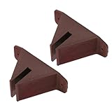 Milisten 2stücke Gartenbarriere-sockel Aus Kunststoff Als Gartenzaunpfostenhalter Raumteiler-Halter Mit Kippsicherung Für Sichtschutz Holzstamm Draht Zaun Tragbar