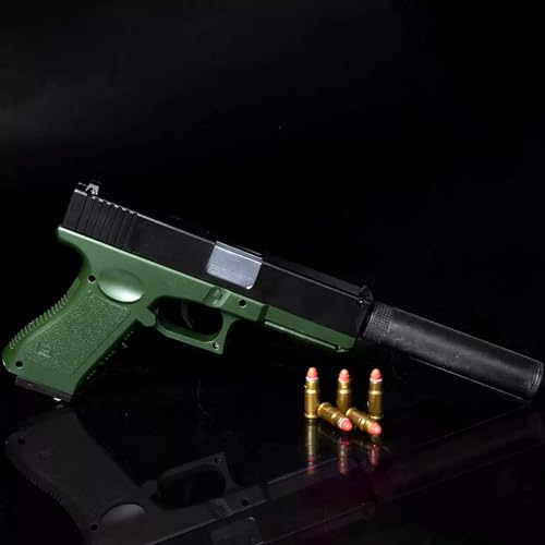 Arminha de Brinquedo Lançador de Dardos e Projeteis Infantil Glock