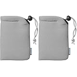 ハクバ HAKUBA カメラケース ソフトクッションポーチ Sサイズ グレー [2個セット] 巾着 ガジェットケース デジカメ KCS-36S