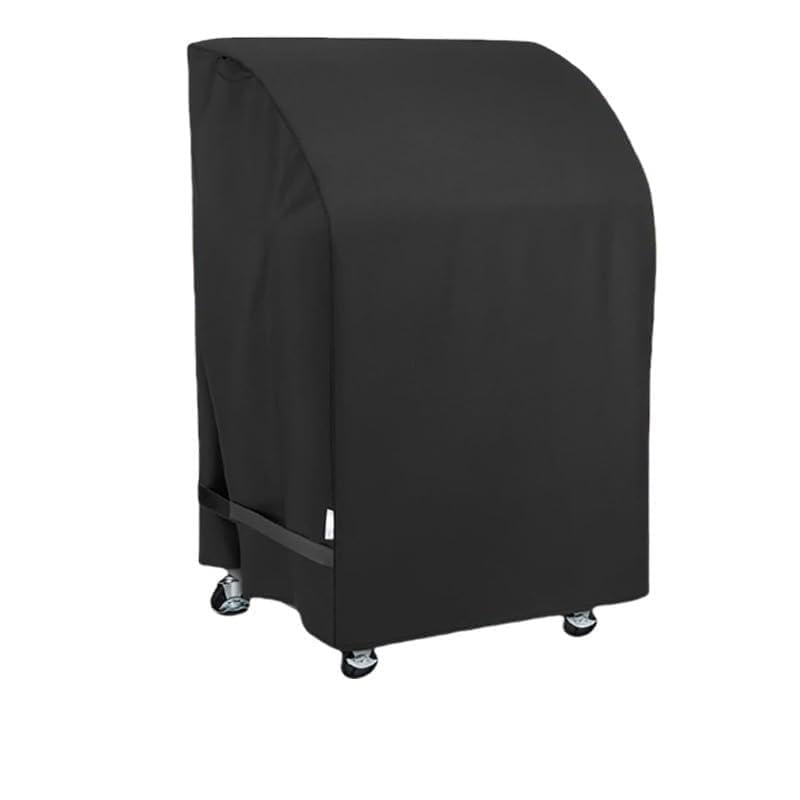 Pokrowiec na grilla na zewnątrz, wodoodporna tkanina Oxford, pasuje do grilla 69,8 x 69,5 x 96,5 cm lub 147,3 x 63,5 x 113 cm, czarna i odporna na warunki atmosferyczne ochrona sprzętu do grillowania