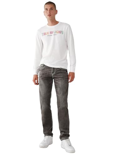 True Religion Men's Geno Triple Logo Nf Super T2