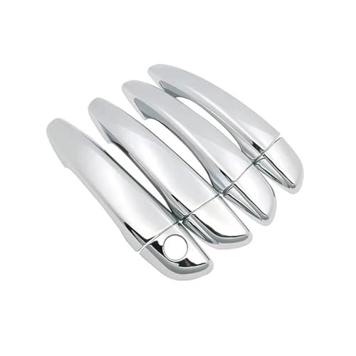 Cache-poignée de porte de voiture anti-rayures pour Opel Mokka 2021-2023 finition chromée Type B