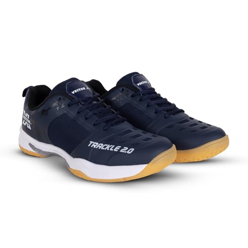 Image of Vector X Unisex Badminton Shoes|Indoor Outdoor Court Sneaker|Breathable Mesh with TPU Fusing Upper + Rubber Outsole for Superior Grip|Boots for Men Women Adult Youth