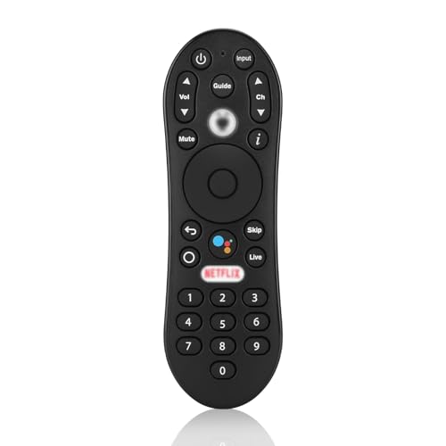 R37023B Voice Remote Control Replacement Compatible with TiVo Stream 4K URC37023BA00 and Android TV for TV AV Audio and Devices