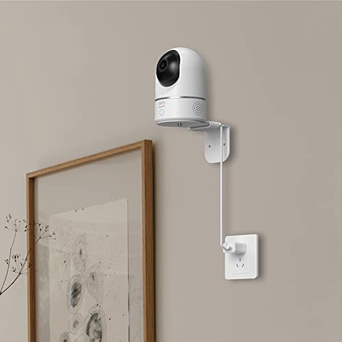 PUUUCI Wall Mount for Blink Mini Pan-Tilt Camera/WYZE Cam Pan v3&v2 / Eufy Security Solo IndoorCam P24 - WYZE/Blink/Eufy Security Camera Mount Bracket Accessories for Home/Apartment/Office (1-Pack) - Thumbnail 7