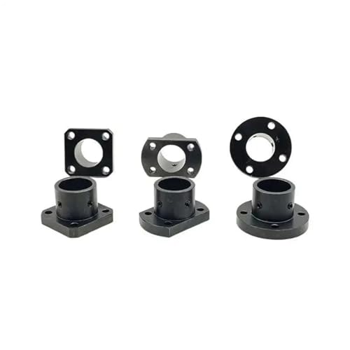 Support arbre optique 20mm bride plate ovale guidage acier 45